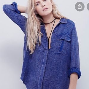 Free people “one of the guys” tunic